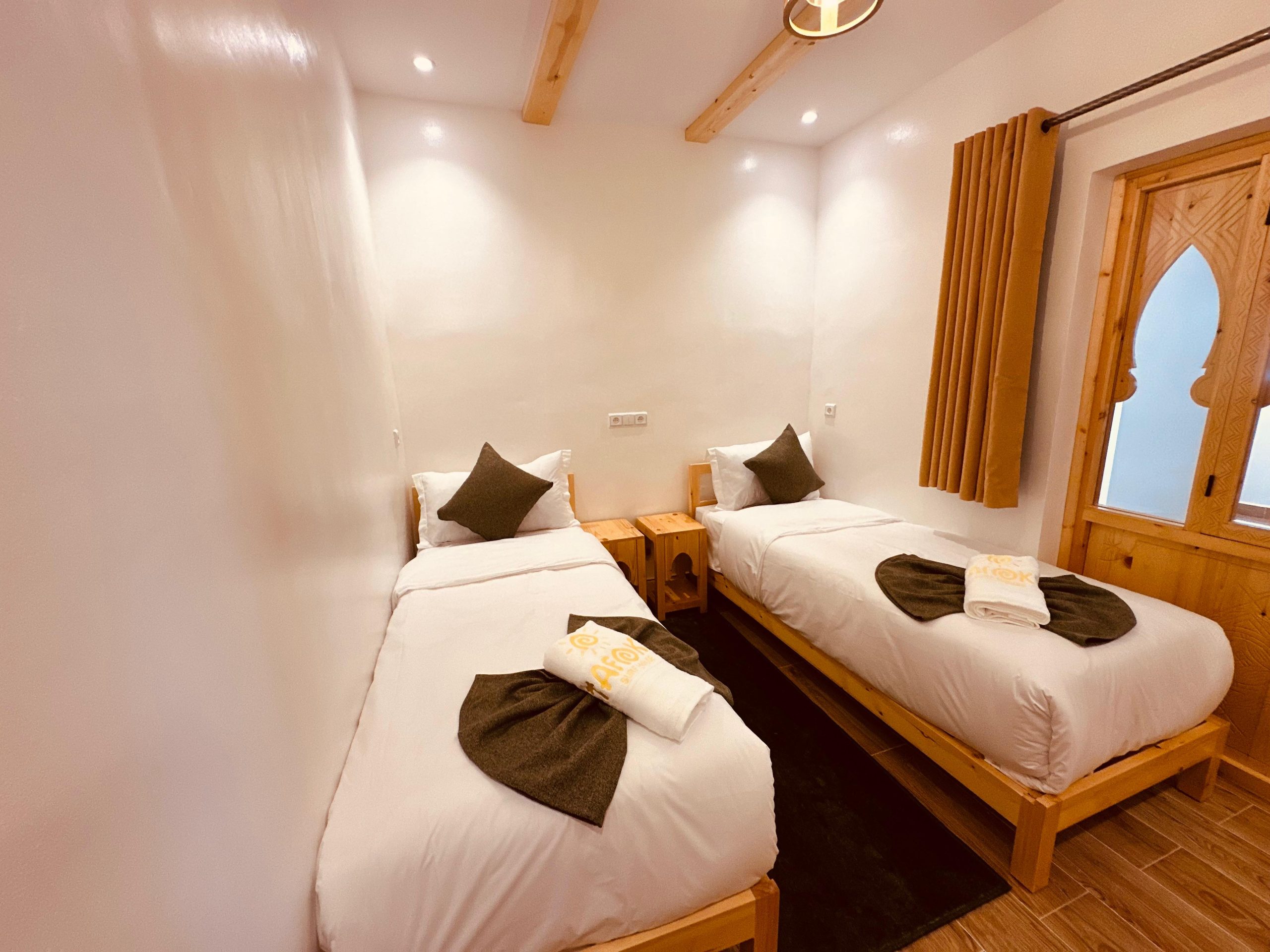 Standard Twin Room at Tafokt Surf House, photo 1